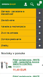 Mobile Screenshot of greenshop.sk
