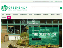 Tablet Screenshot of greenshop.co.uk